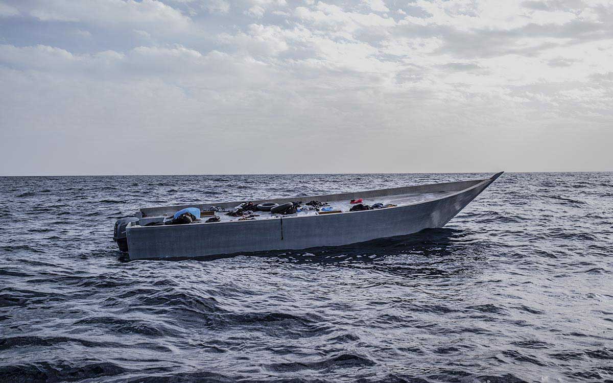 Más de 70 migrantes muertos o desaparecidos en un naufragio frente a las costas de Libia