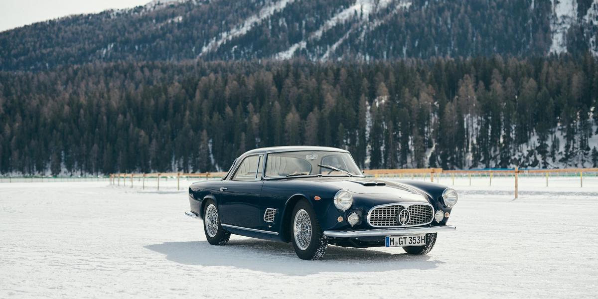 Maserati vuelve al concurso de elegancia en St. Moritz