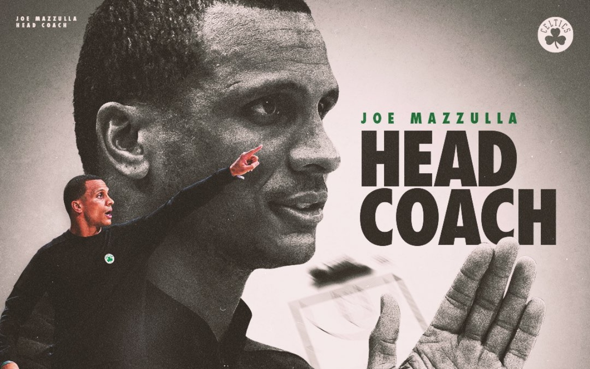 NBA: Boston confirma a Joe Mazzulla como entrenador jefe