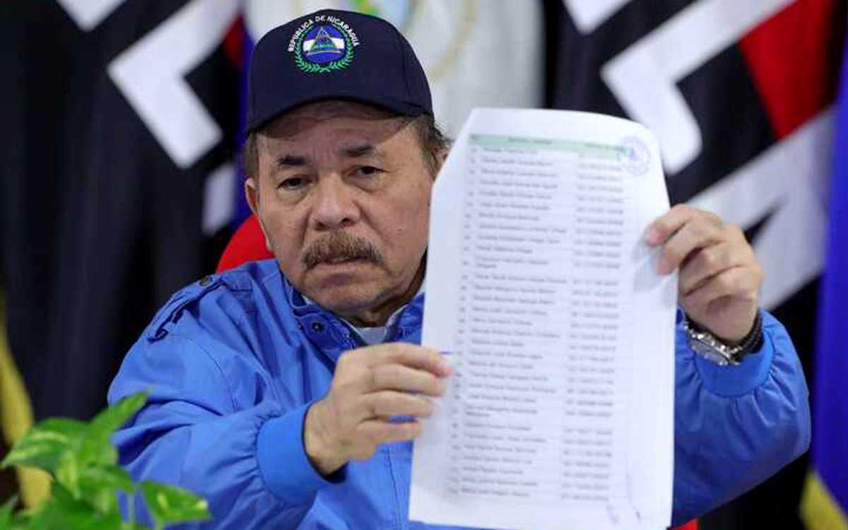 Nicaragua arrebata la nacionalidad y bienes a 94 escritores, políticos y periodistas