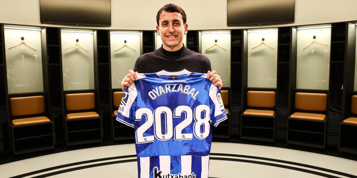 Oficial: ¡Oyarzabal renueva hasta 2028!