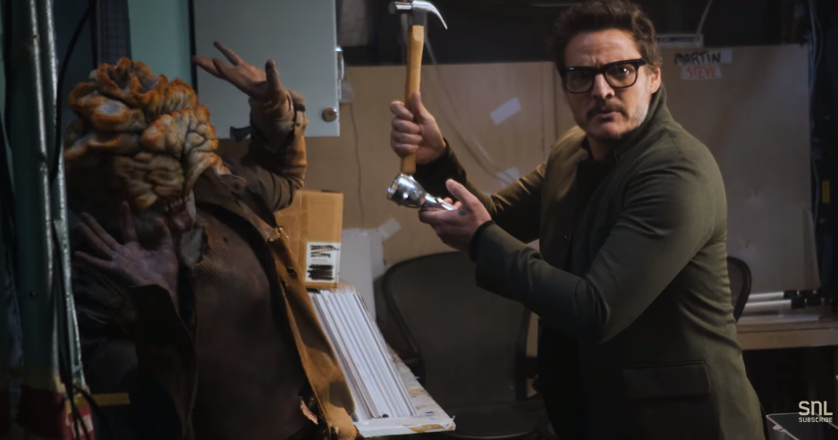 Pedro Pascal se enfrenta a un clicker de The Last of Us en la primera promoción de SNL