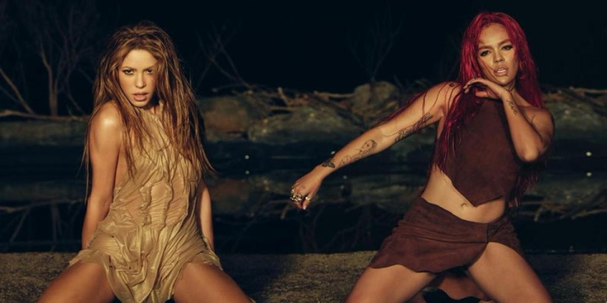 Primeras imágenes del videoclip de la nueva canción de Shakira y Karol G que dará de qué hablar