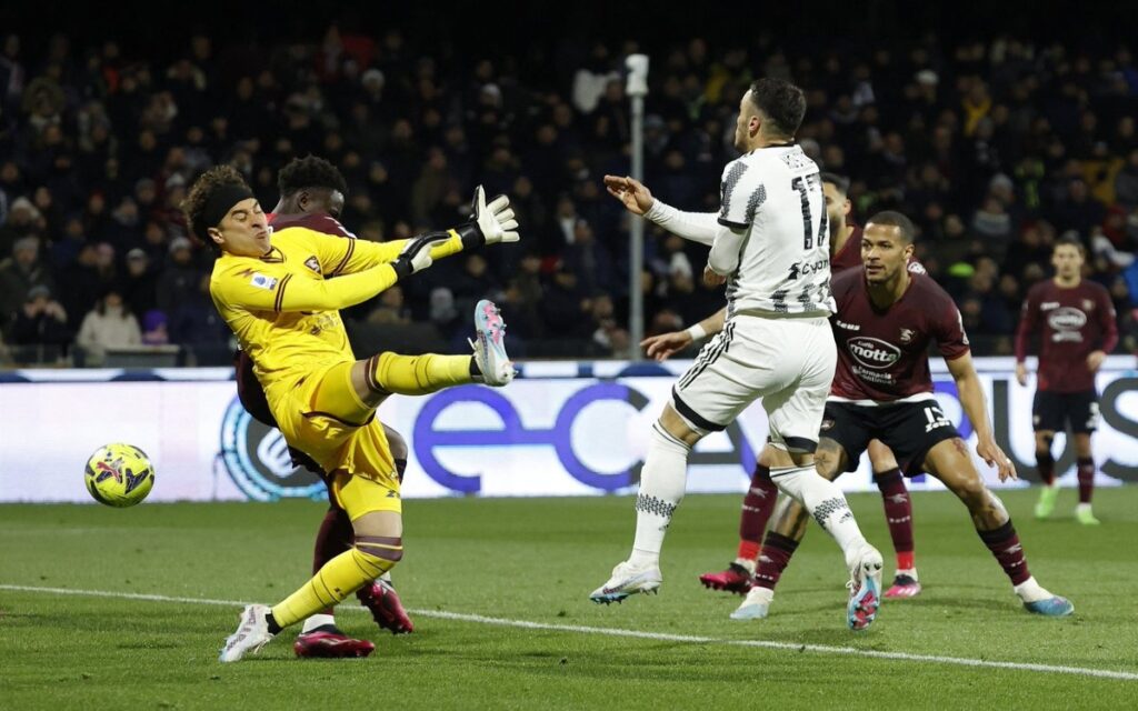 Receta Vecchia Signora tres goles al Salernitana de Guillermo Ochoa | Video