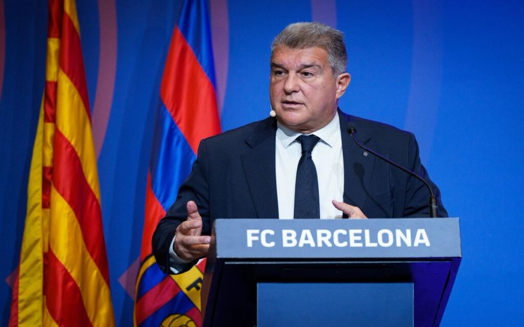 Resta importancia Joan Laporta a dardo de Matías Messi | Video