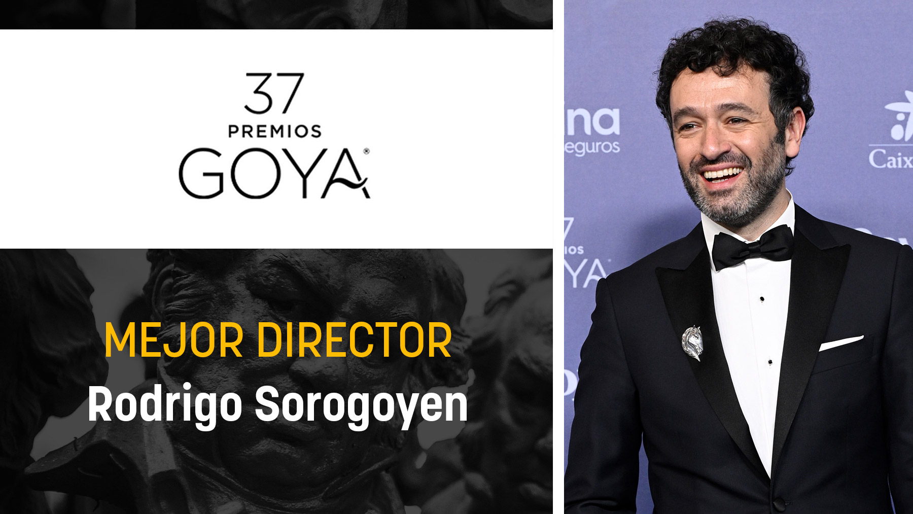 Rodrigo Sorogoyen, premio al mejor director en los Goya 2023
