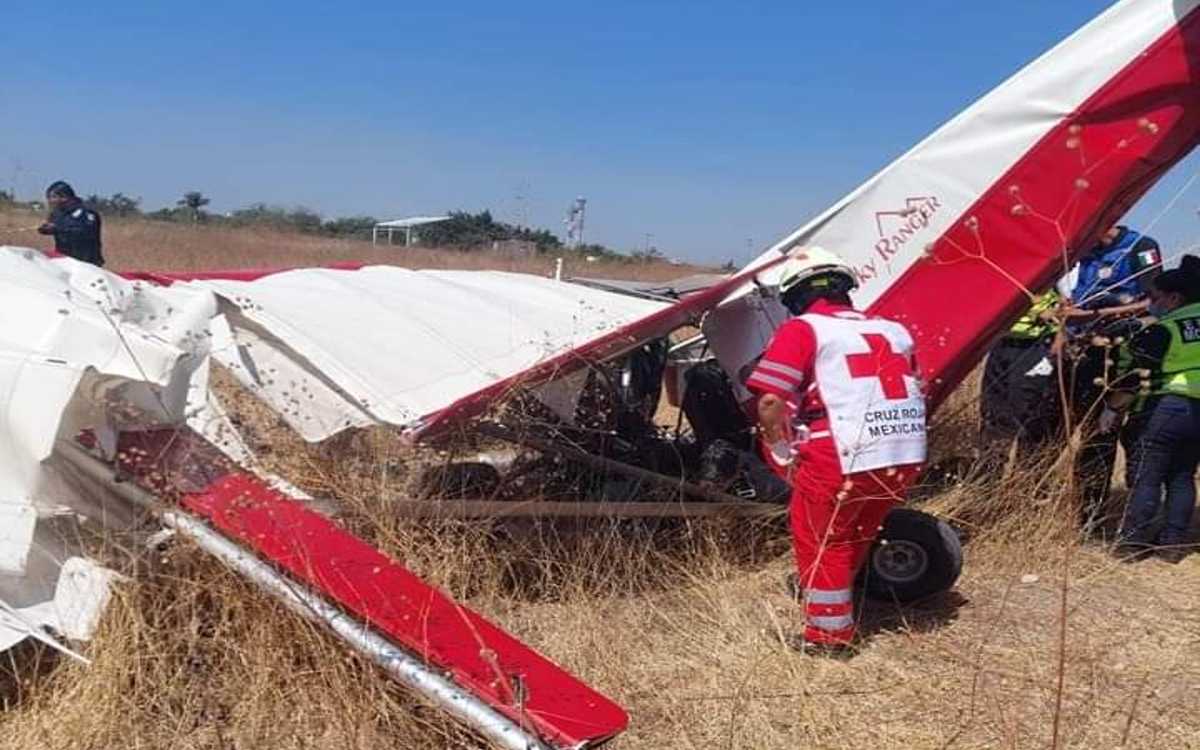 Se desploma aeronave en Morelos; dos muertos