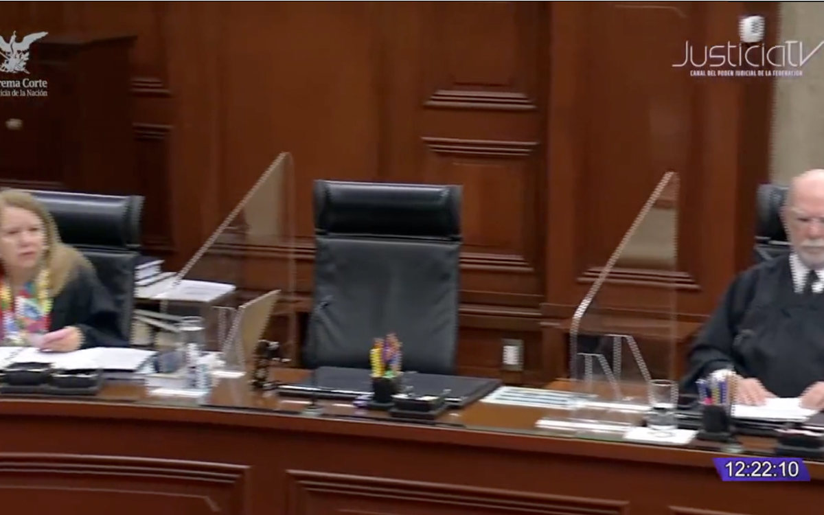 Sesiona Suprema Corte sin la ministra Yasmín Esquivel