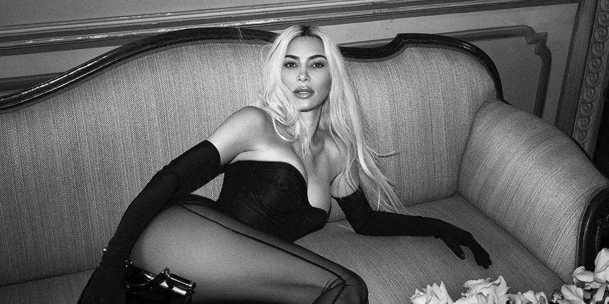 Todas las imágenes de la sensual última campaña de Kim Kardashian