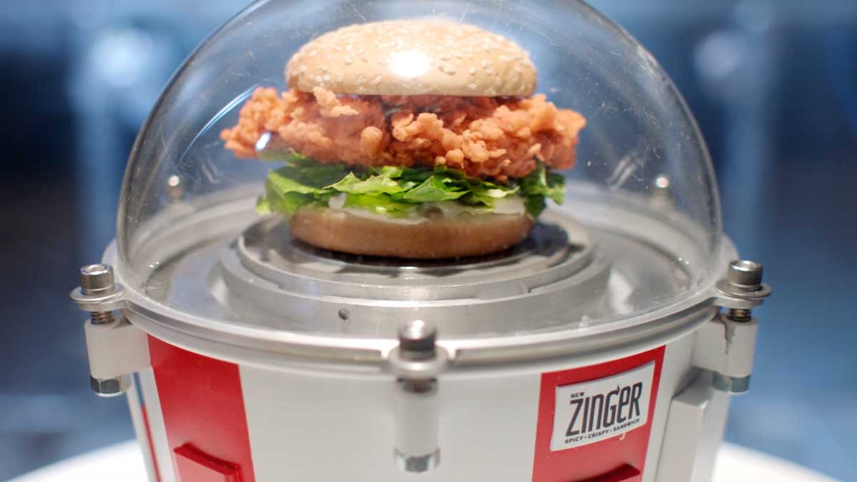 Una hamburguesa viajará al espacio en esta curiosa campaña publicitaria