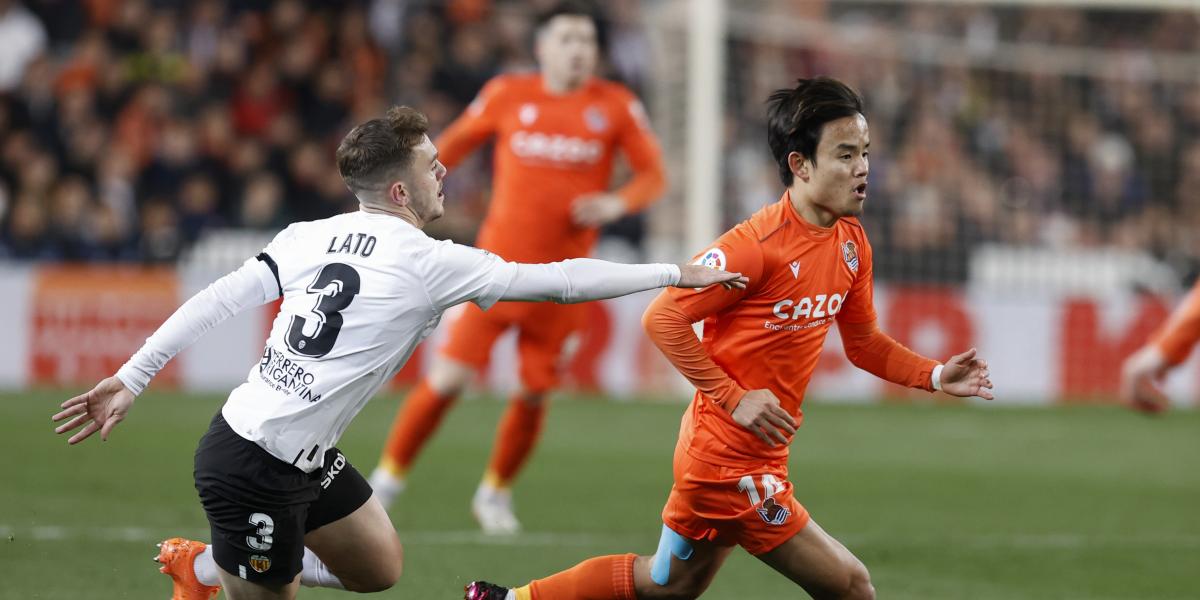 Valencia-Real Sociedad, en imágenes