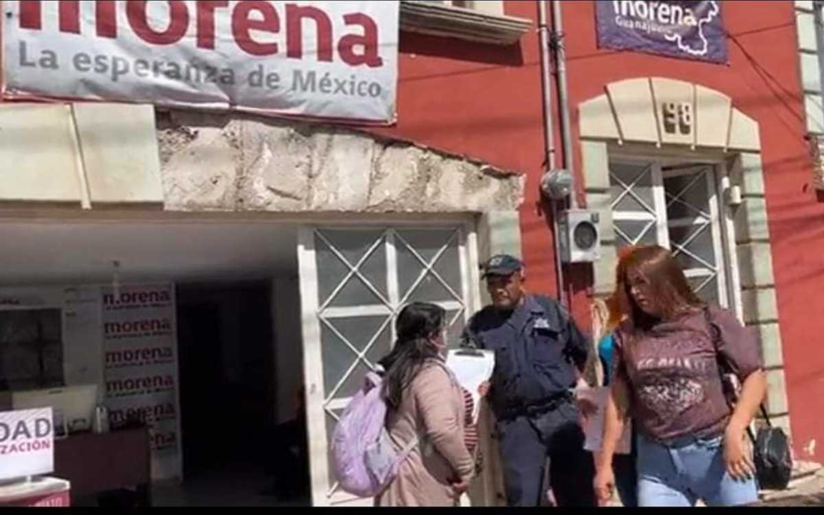 Vuelven a embargar oficinas de Morena en Guanajuato