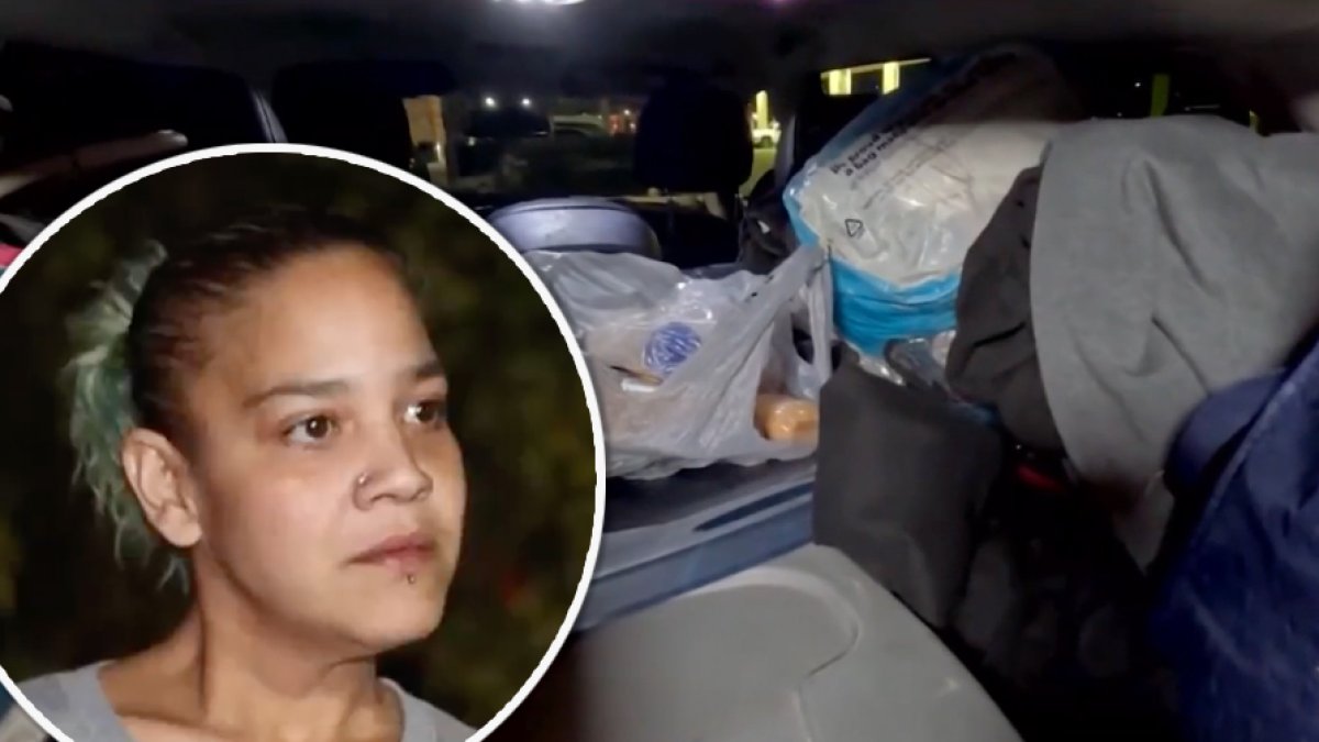 puertorriqueña en Kissimmee vive con su hijo en el auto