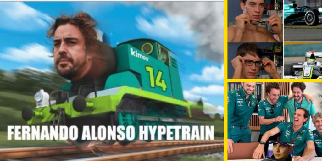 ¡Fernando Alonso desata la euforia y las redes se llenan de memes!