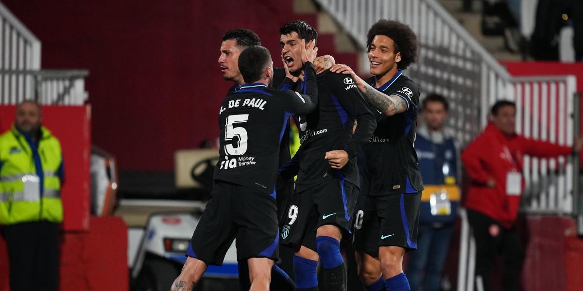 0-1: Morata firma la victoria del Atlético en el descuento y con suspense