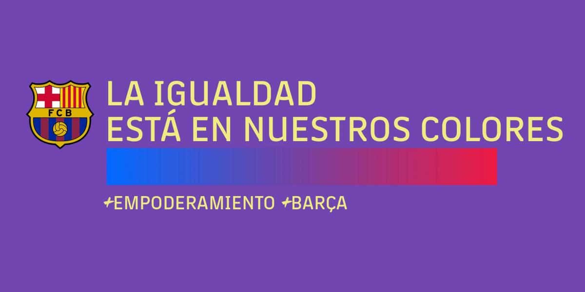 'Lila Barça', nuevo color oficial del club para reivindicar la igualdad