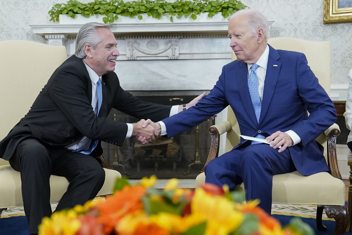 Alberto Fernández pide a Joe Biden el apoyo de Estados Unidos ante el FMI
