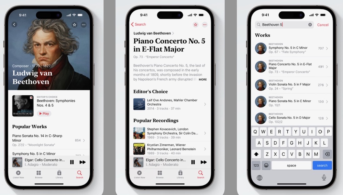 Apple Music Classical ya está disponible para descargar para todos
