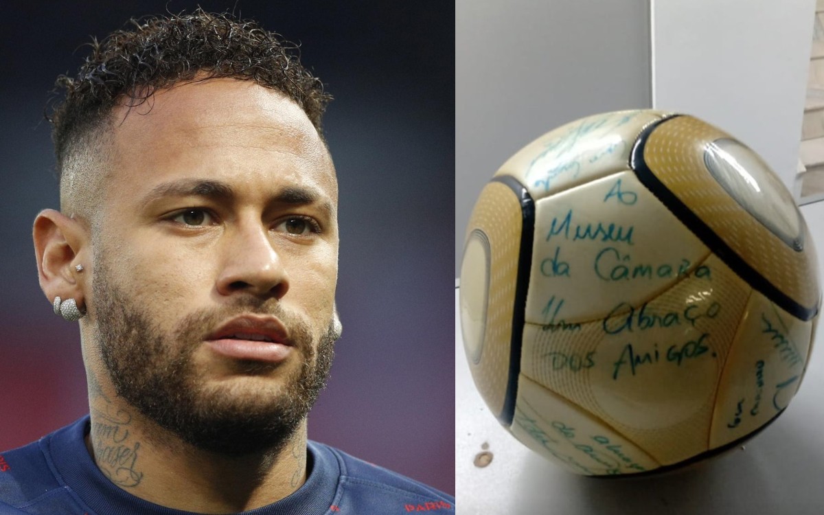Arrestan a hombre que robó balón autografiado por Neymar en asalto a Congreso brasileño