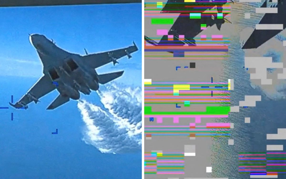 Así fue el incidente entre dron de EU y caza ruso | Video