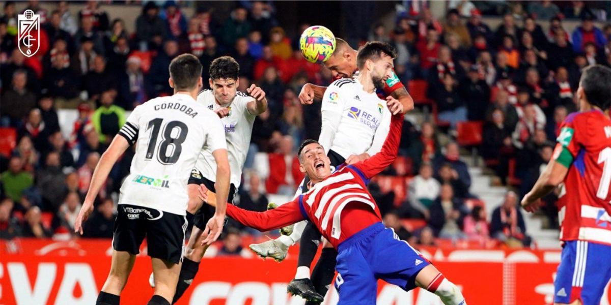 El Granada suma tres puntos vitales por el ascenso ante el Burgos