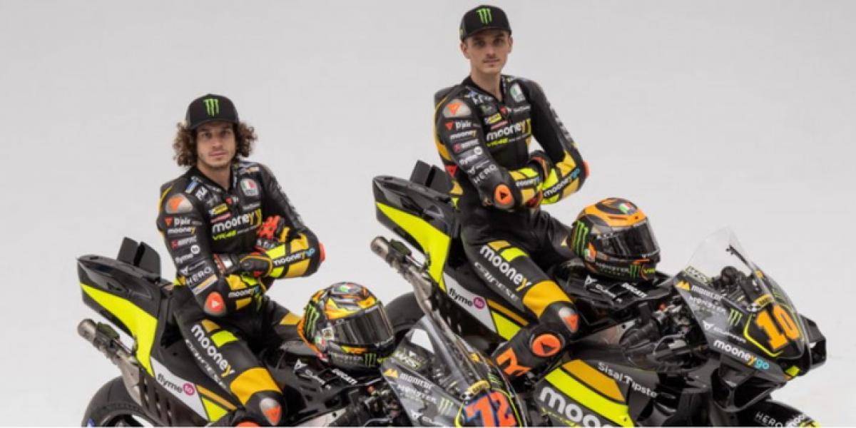 El Mooney VR46 Racing Team presenta sus motos del 2023