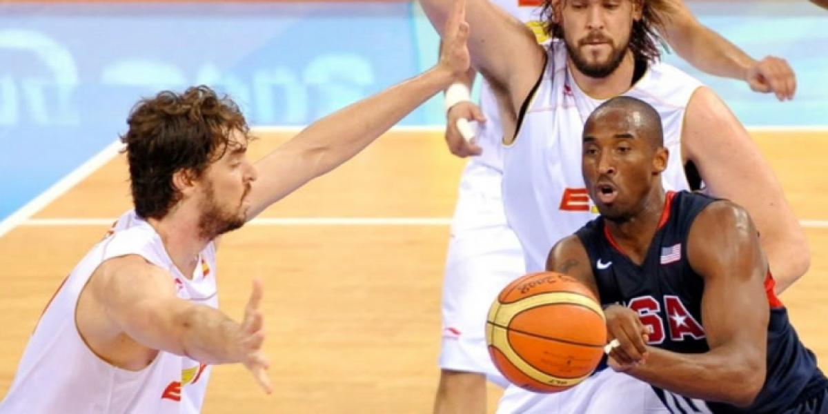 El día que España y Pau se ganaron el respeto de Kobe: "Si Dios no me ayuda, perdemos"