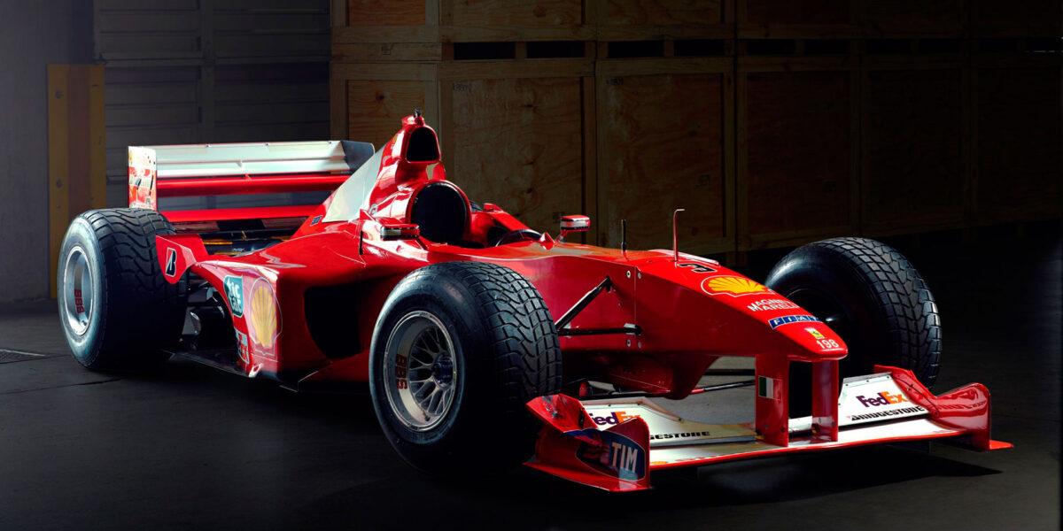 El icónico Ferrari de Michael Schumacher saldrá a subasta en Hong Kong