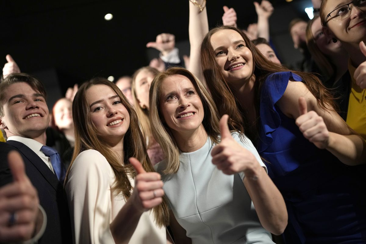 El partido de la primera ministra, Kaja Kallas, gana las elecciones parlamentarias en Estonia