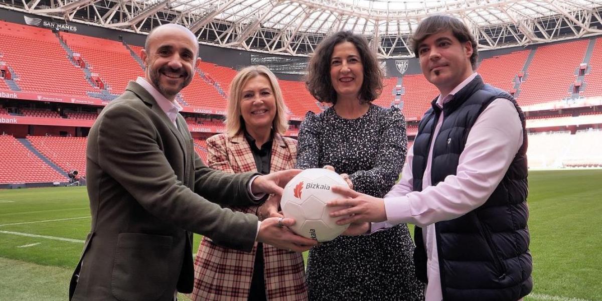 El proyecto para impulsar el fútbol femenino de base en Bizkaia, en marcha