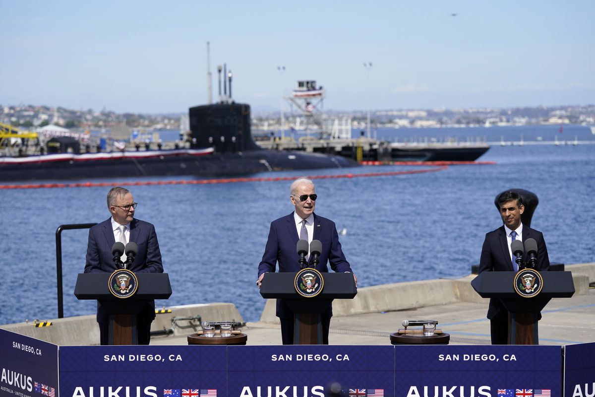 Estados Unidos, Reino Unido y Australia pactan desarrollar un nuevo tipo de submarino nuclear