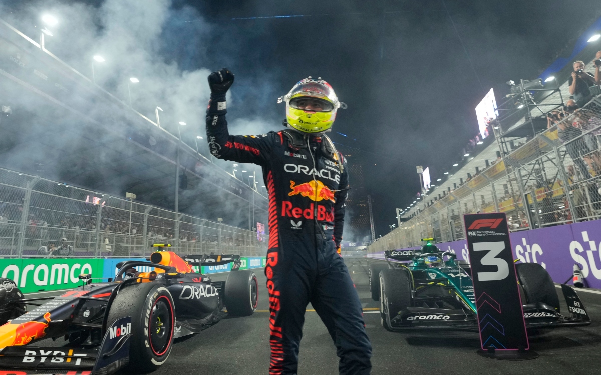 F1: Checo Pérez, tras victoria en Yeda: "Fue más duro de lo esperado, pero fue fantástico"