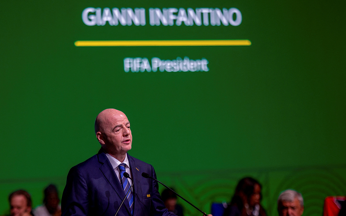 Gianni Infantino es reelegido, sin competencia, como presidente de la FIFA