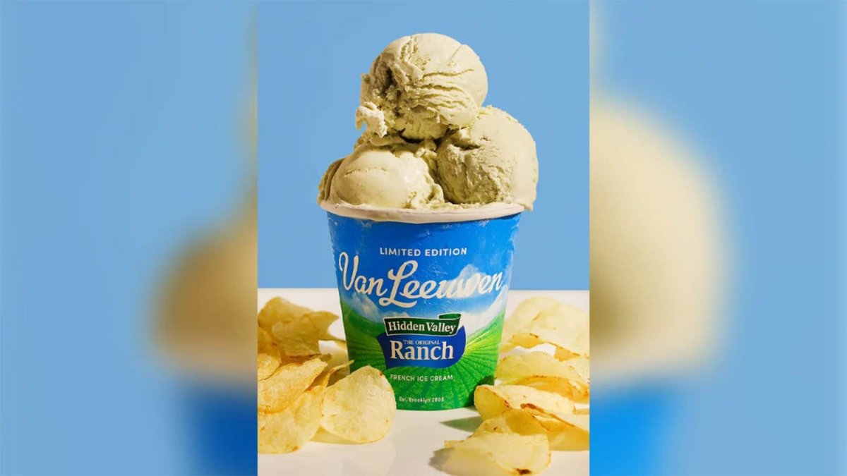 Hidden Valley lanzará helado con sabor a ranch