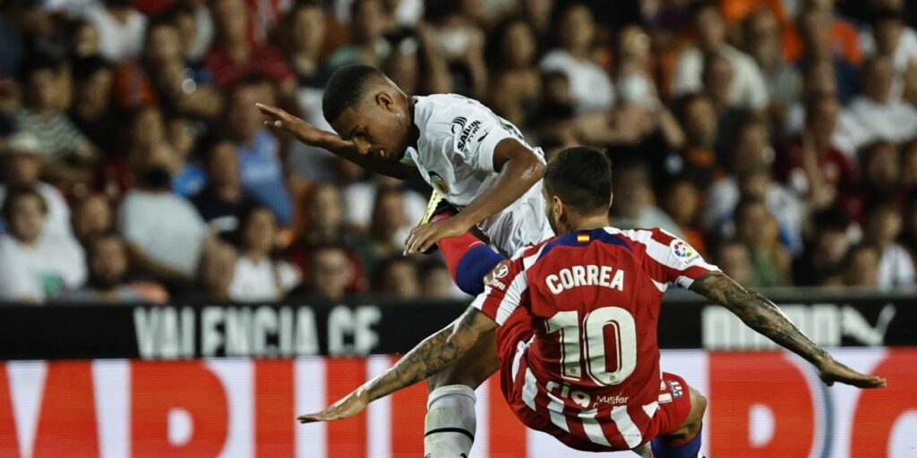 Horario y dónde ver por TV el Atlético - Valencia de LaLiga Santander