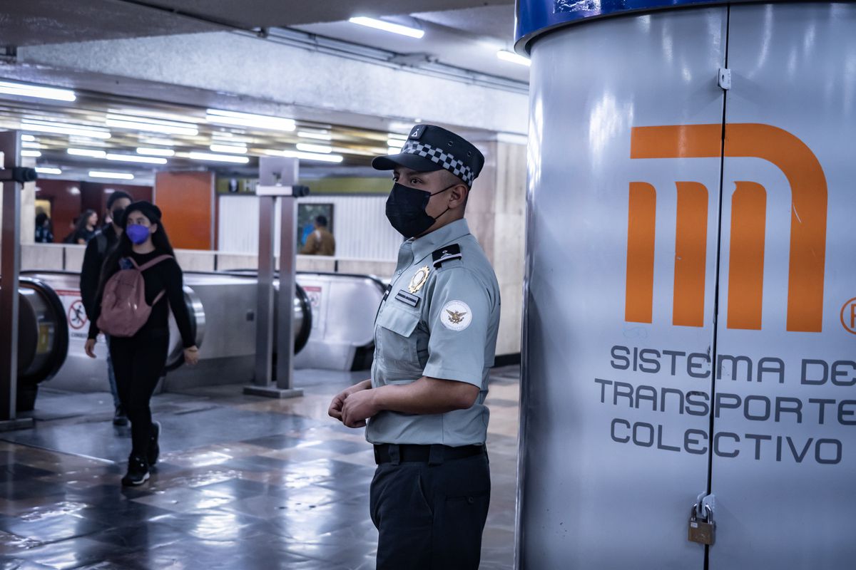 La Guardia Nacional se retirará “poco a poco” del Metro de Ciudad de México