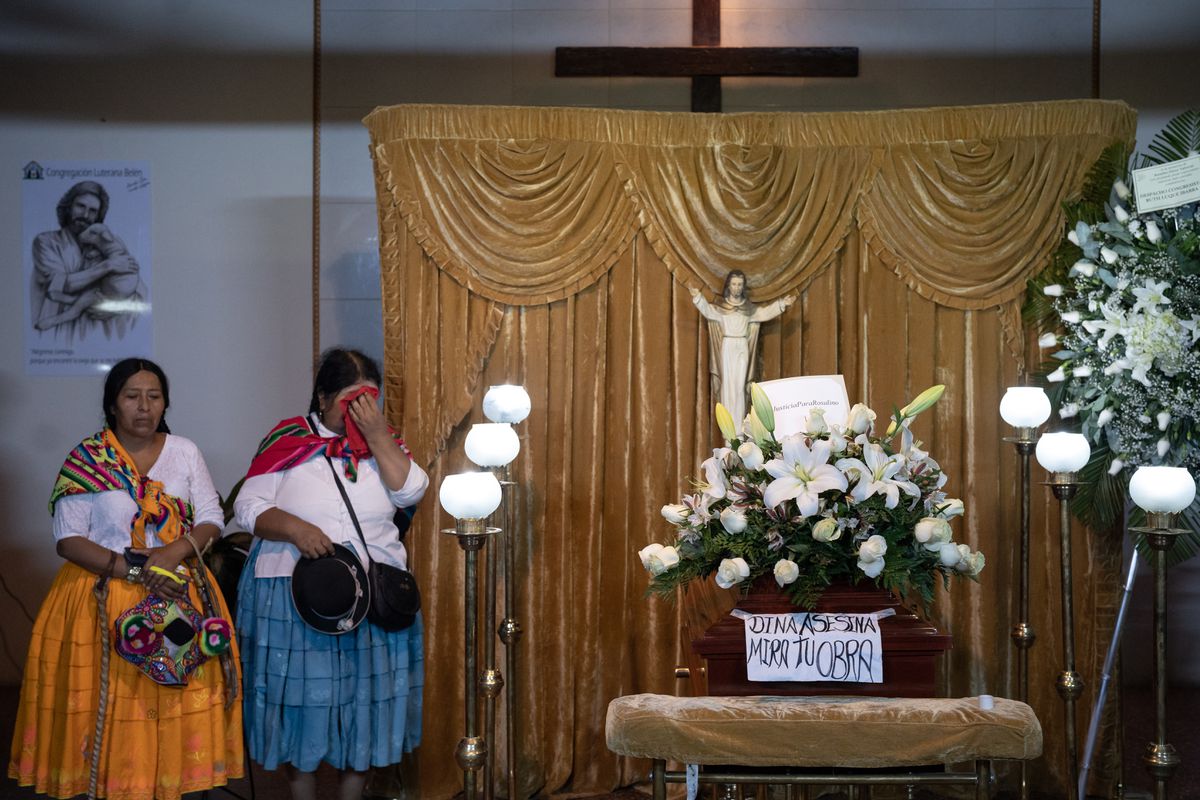 La agonía de Rosalino, la última víctima de las protestas en Perú
