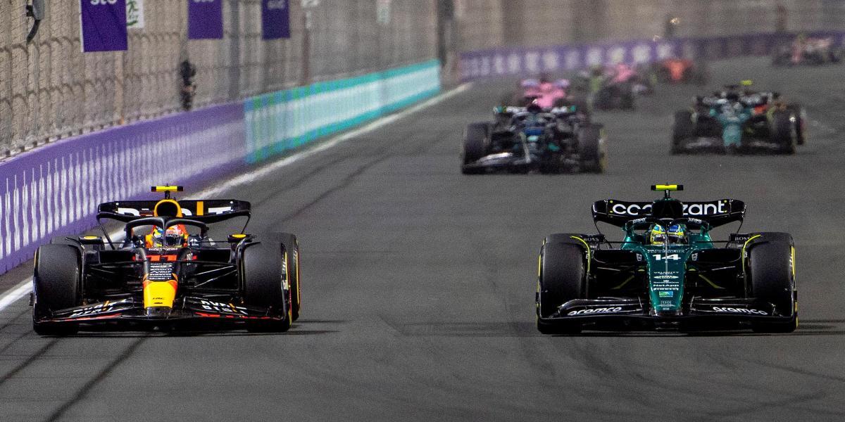 Las imágenes más espectaculares del GP de Arabia Saudí