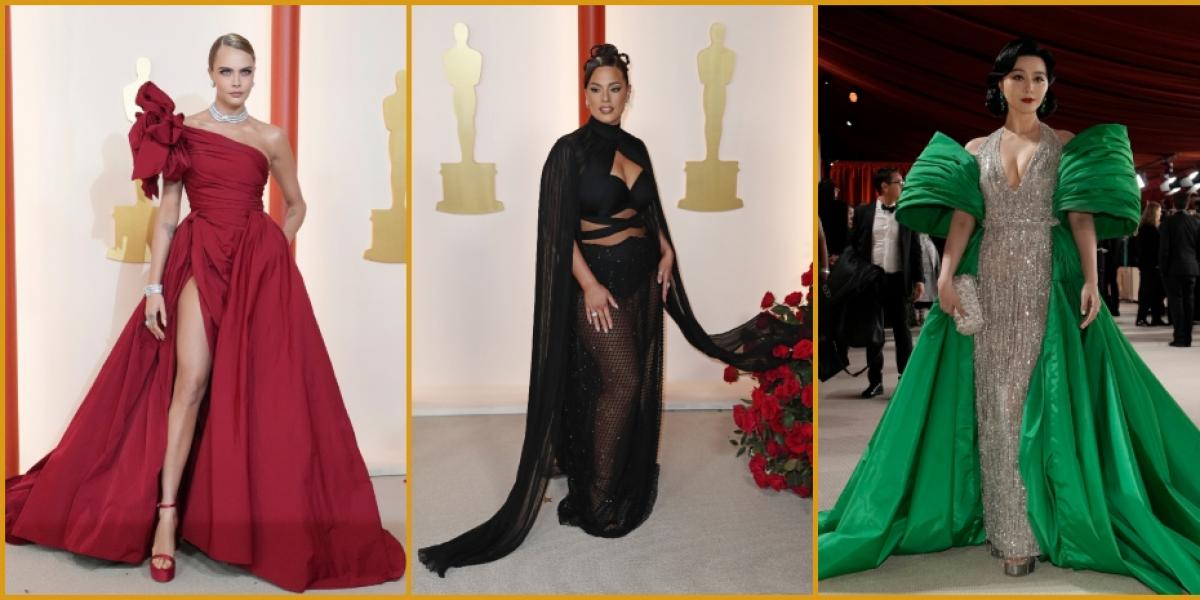Las mejor vestidas de la alfombra roja de los premios Oscar 2023