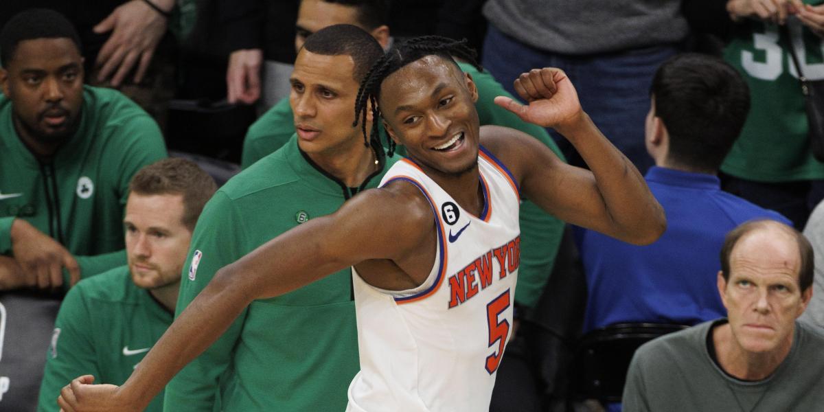 Los Knicks van como un tiro: conquistan Boston y suman 9 triunfos seguidos