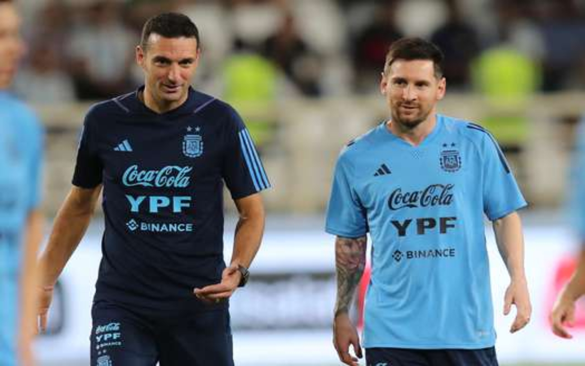 “Messi seguirá viniendo con la selección hasta que diga lo contrario”: Scaloni | Video