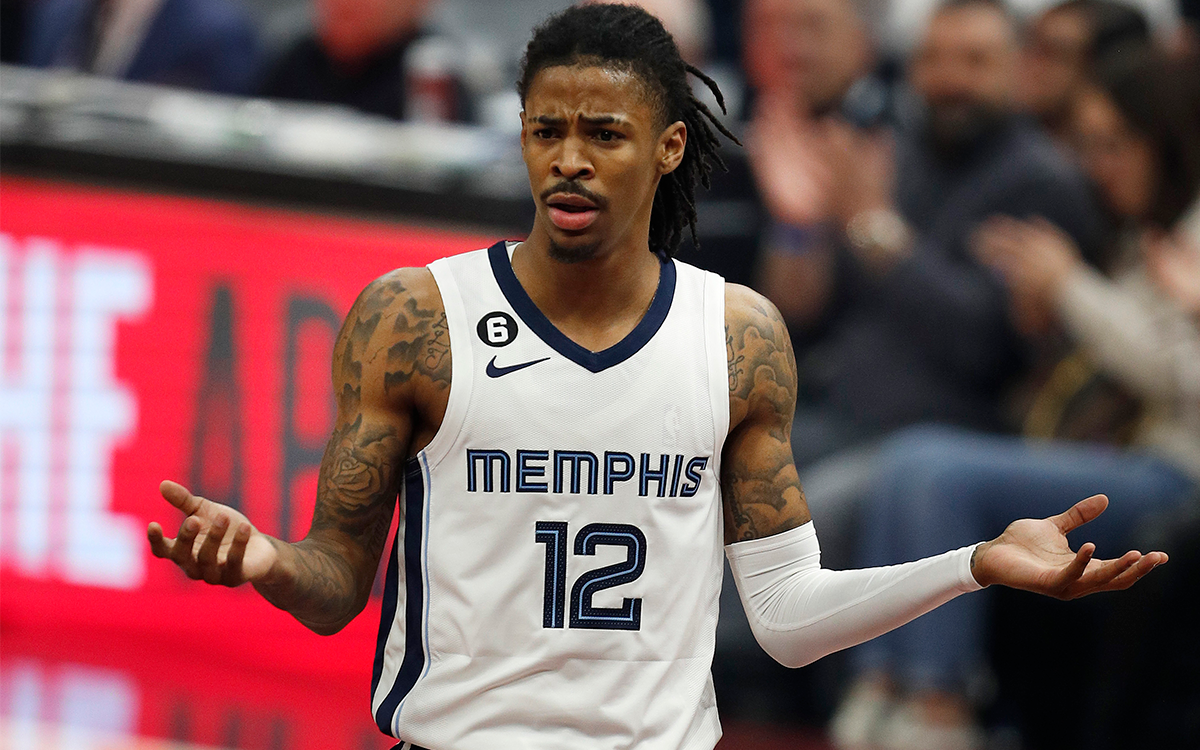 NBA: Memphis mantendrá suspensión a Morant por controversia con arma de fuego