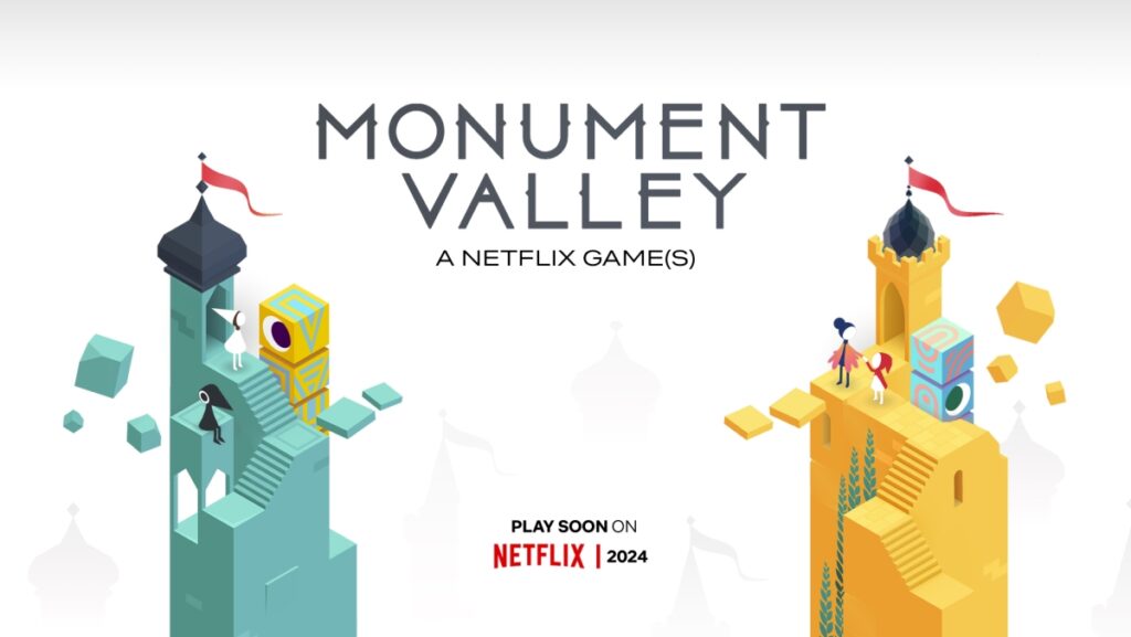 Netflix planea lanzar 40 juegos más este año, agregará Monument Valley en 2024