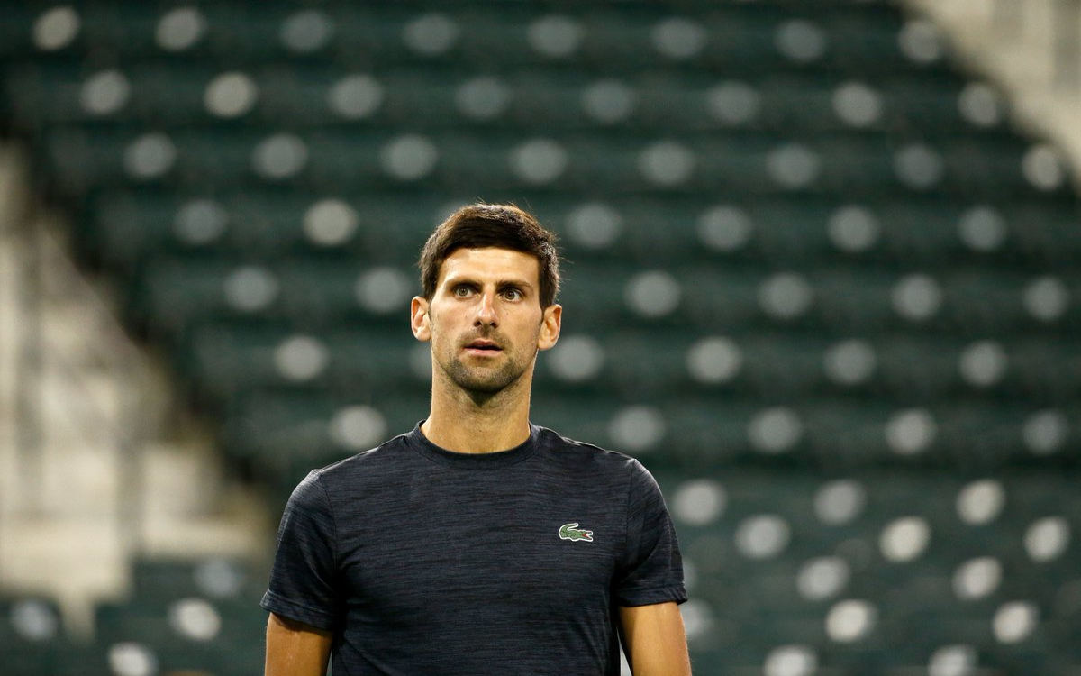 Novak Djokovic no jugará en Indian Wells por no estar vacunado | Tuit