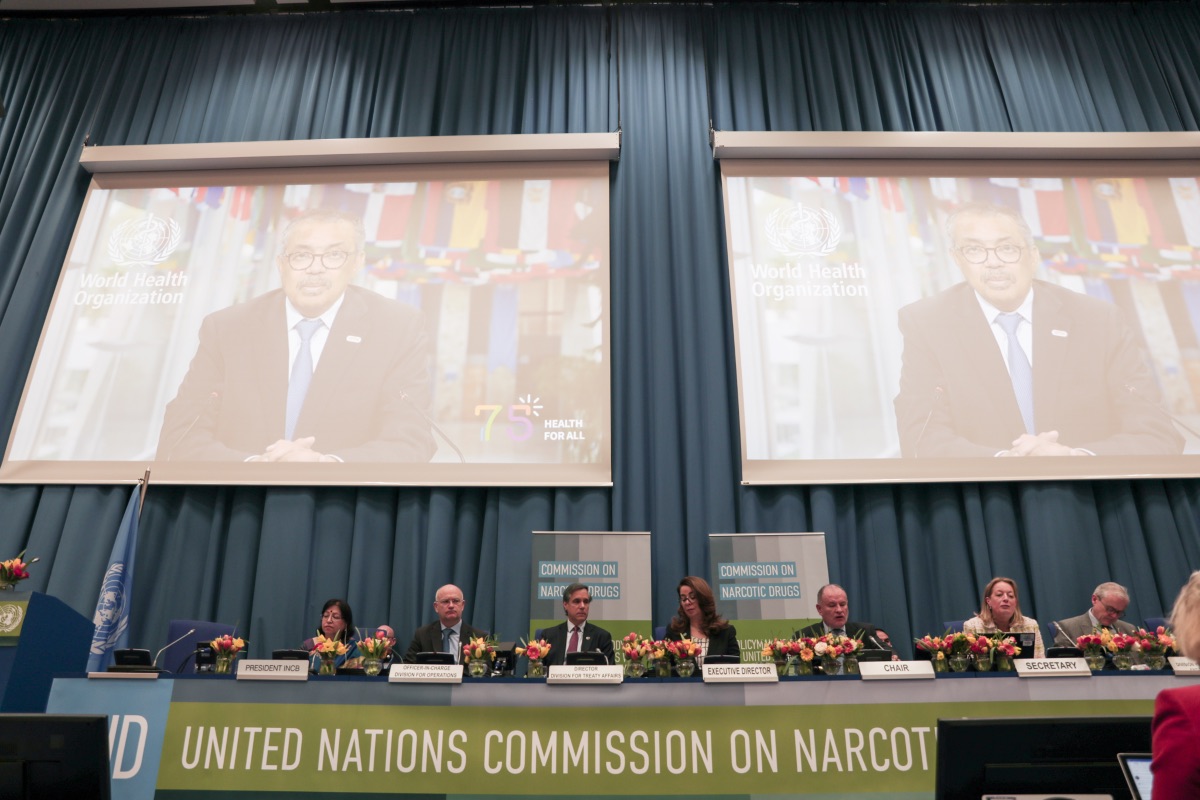 ONU va por estrategia mundial contra drogas
