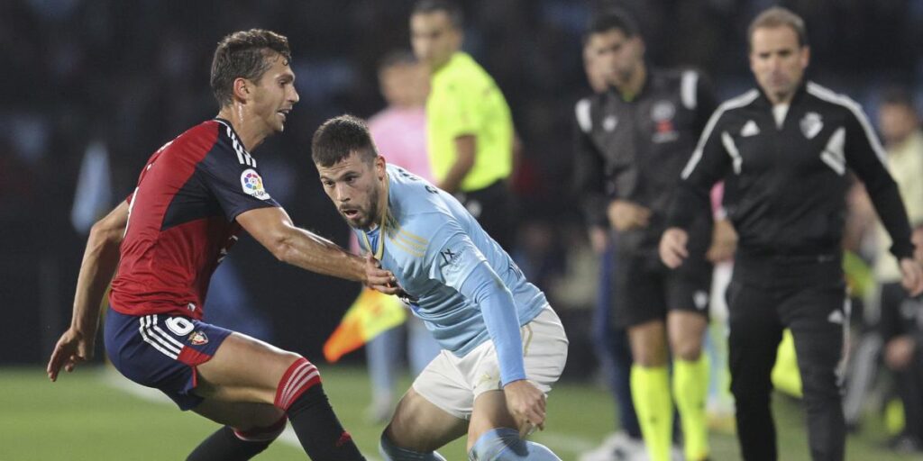 Osasuna aparca la euforia frente a un Celta creciente