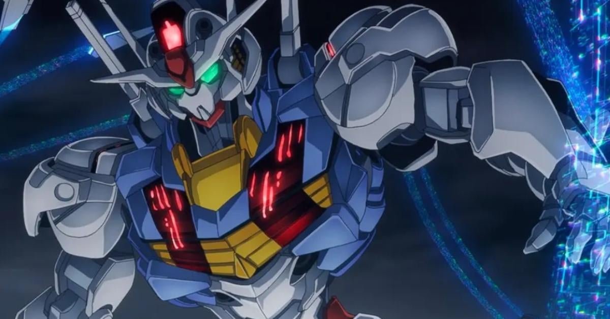 Gundam Cosplay lanza un hechizo con la bruja de Mercury