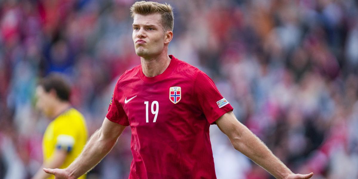 Sorloth jugará con Noruega contra España