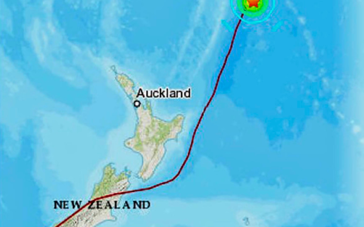 Terremoto magnitud 7.1 sacude Nueva Zelanda