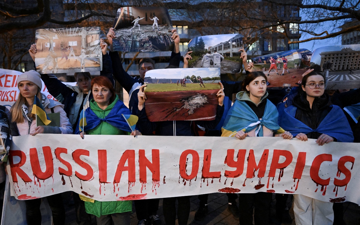 Ucrania exige filtros para evitar que militares rusos compitan en Juegos Olímpicos